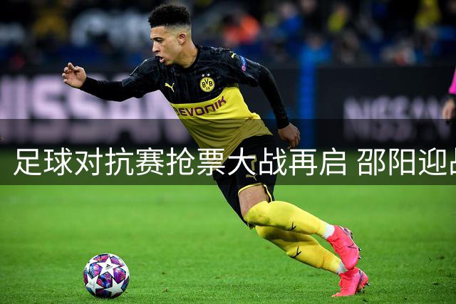 足球对抗赛抢票大战再启 邵阳迎战怀化第二回合门票今日开售